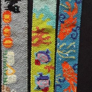 Kneedlepoint  Women's Belts